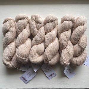 Knit Picks Shadow Lace Weight Merino Wool in Oyster Heather 6 skeins